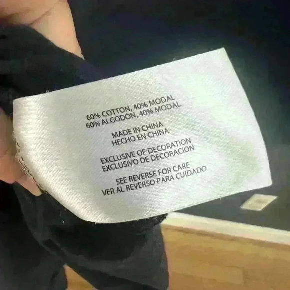 Gap navy tshirt dress size large - Picture 4 of 4